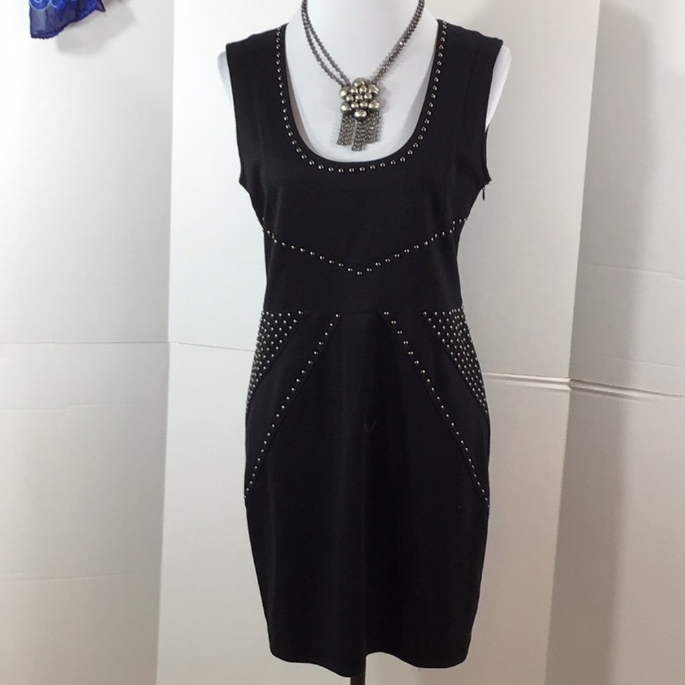 Rock & Republic studded sheath dress M